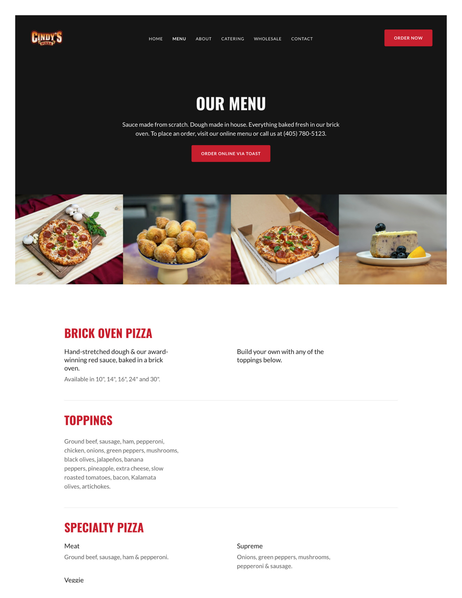 Menu - After